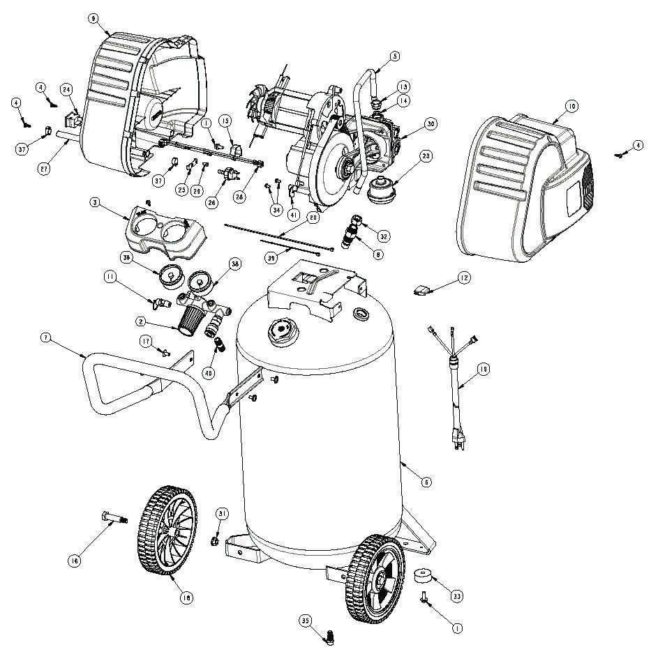 Industrial Air Air Compressor Replacement Pumps