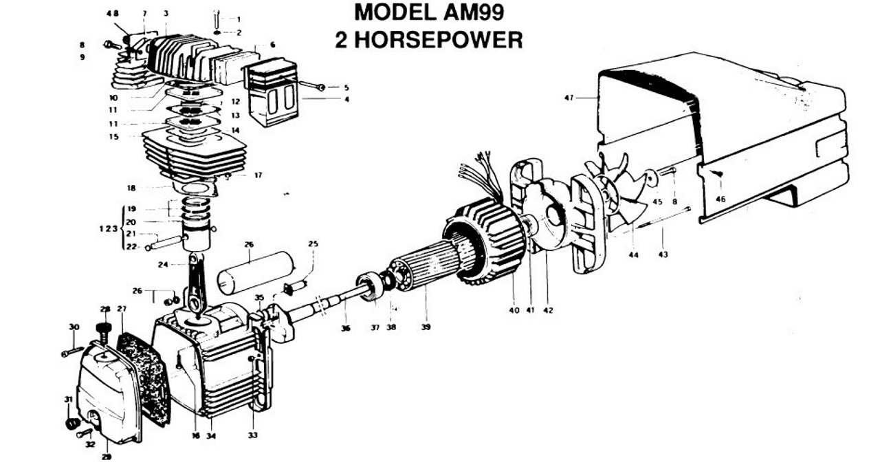 All Emglo Air Compressor Parts