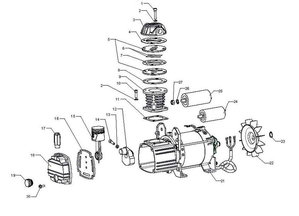 Husky Air Compressor Replacement Pumps