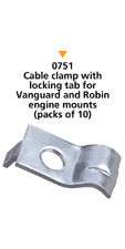0751 Cable Clamp for Vanguard & Robins MASTERTOOLREPAIR.COM