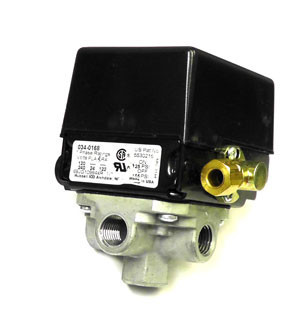 Ricambio Compressore Coleman Sanborn Pressostato SANBORN 034-0168 Per Compressore - Regolazione 95 PSI ON / 125 PSI OFF, Valvola A 4 Porte, Ricambio Originale Valvola Controllo Pressione 4 Porte - Foto 5