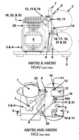 AM390-HC4V, AM77-HC4V, AM780-HC4V #01A1D8