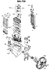 RALM7580V2C pump - Type 0 #01AB2A