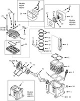 Speedaire Single-Stage Pump Parts