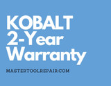 Kobalt 2 Year Digital Warranty Notice