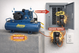 Breaker Tripping? Troubleshooting Air Compressor Overload Issues