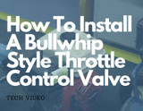 How To Install A Bullwhip Style Throttle Control