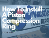 How To Install A Piston Compression Ring (O-Ring)