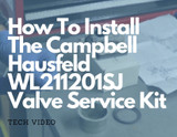  How To Install The Campbell Hausfeld WL211201SJ Valve Service Kit