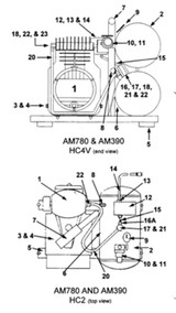 AM390-HC4V, AM77-HC4V, AM780-HC4V #01A1D8