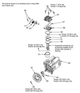 F412 PUMP (2) - type 2 #01A9D9