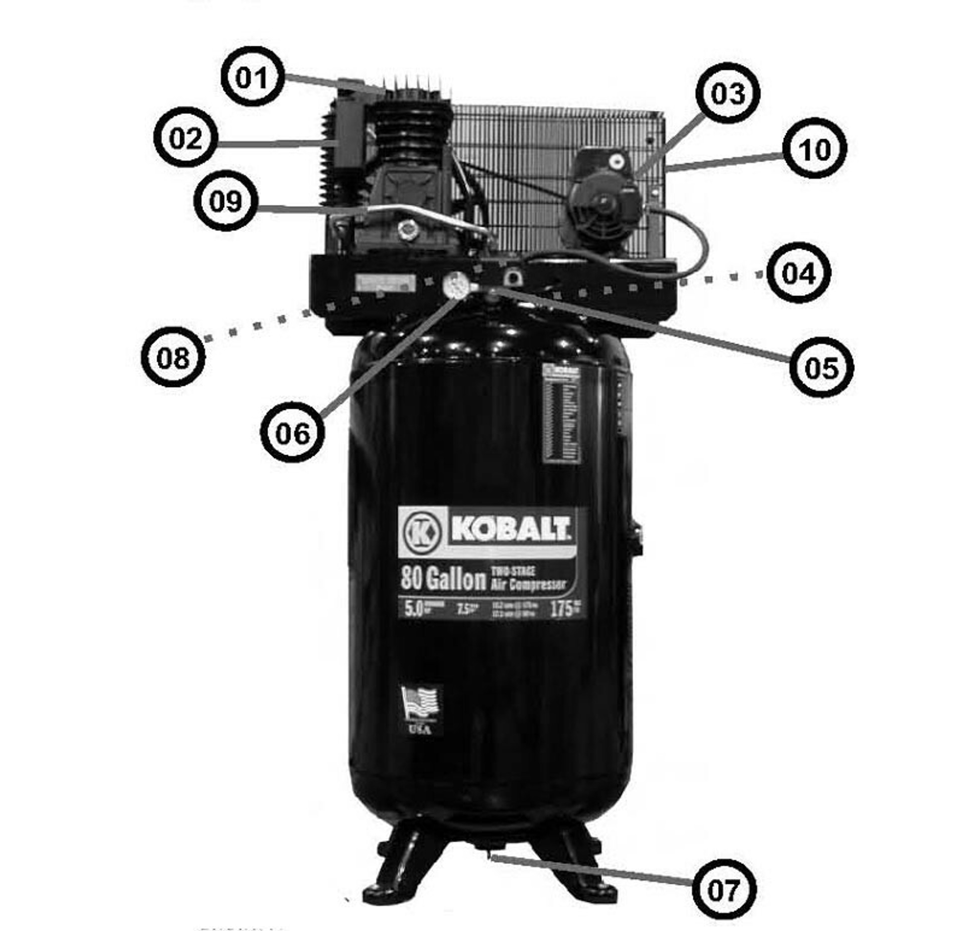 Kobalt Air Compressor Replacement Pumps