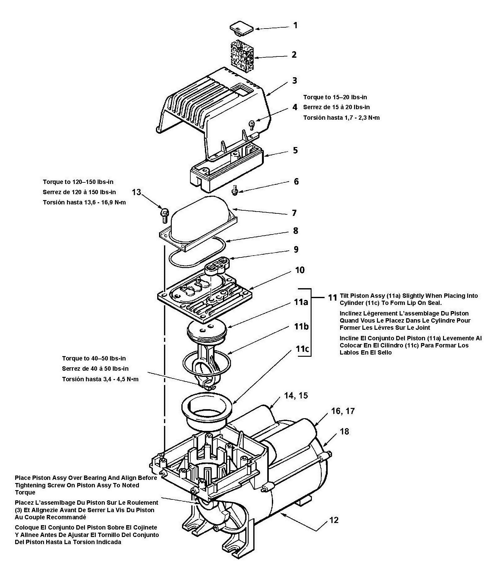 Coleman Powermate and Sanborn Air Compressor Pumps & Replacement Parts Master Tool Repair