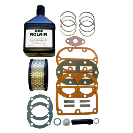 Rolair K17 Air Compressor Pump Rebuild Kit #081084