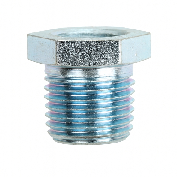 Brass Hex Bushing, 1/4" MPT x 1/8" FPT #0E52D2
