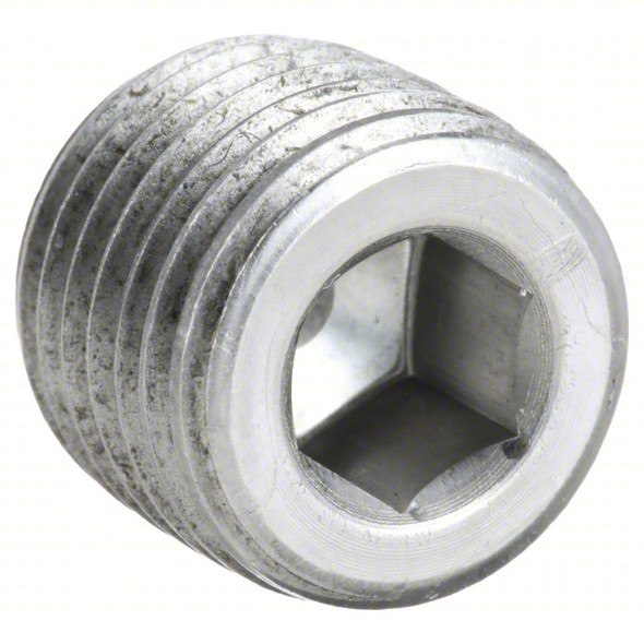 Air Compressor Pressure Switch / Manifold Hex Head Pipe Plug, 1/4"-18 NPT #0E52D4