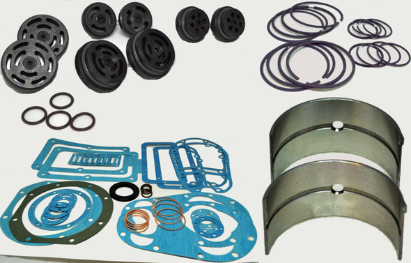 Kellogg 462 Air Compressor Pump Rebuild Kit #116263