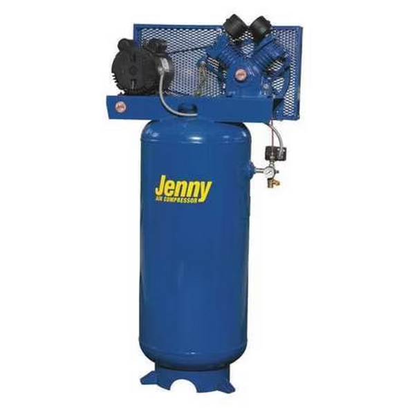 New Stationary Single-Stage Electric Air Compressor, 14.0 CFM @ 125 PSI #1163B7