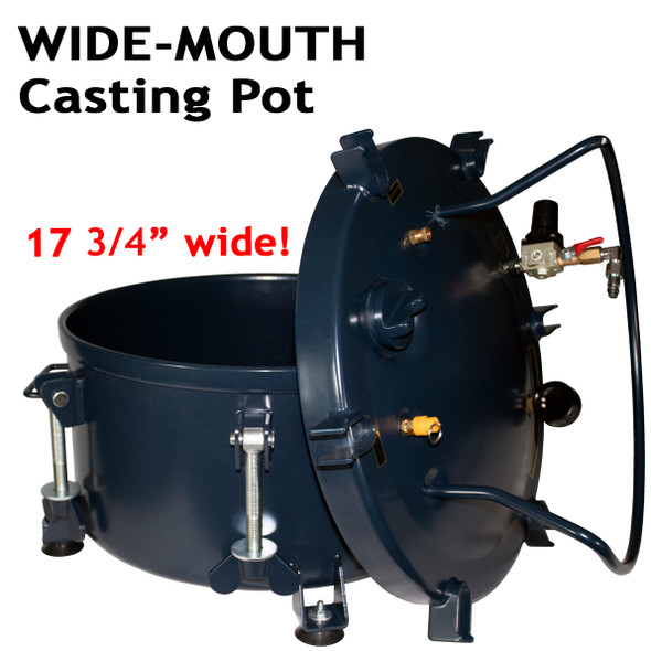 Pressure Pot for Resin / Epoxy Casting, Wide-Mouth, 10-Gallon #116451