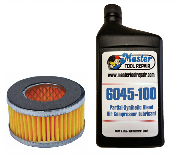 Air Filter / Synthetic Blend Air Compressor Oil Maintenance Kit #11663C