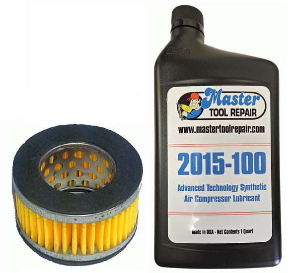 Air Filter / Full Synthetic Air Compressor Oil Maintenance Kit, 019-0240 #11664D