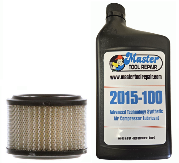 Air Filter / Synthetic Blend Air Compressor Oil Maintenance Kit, L54E #11664E
