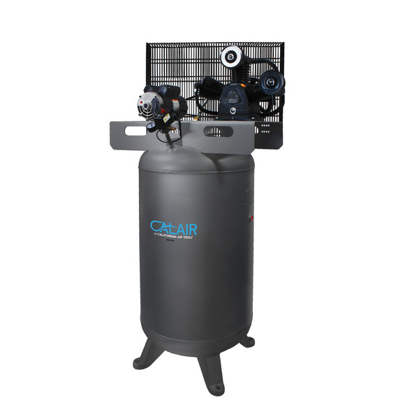 New CALAIR 5 HP 80 Gallon Oil-Bath Electric Stationary Air Compressor #11665D
