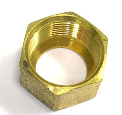 Brass Compression Nut, 3/4" #116672