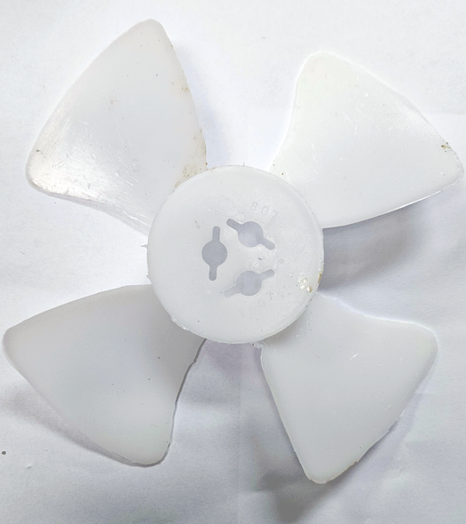 Cooling Fan, White CW 4-Blade #116674