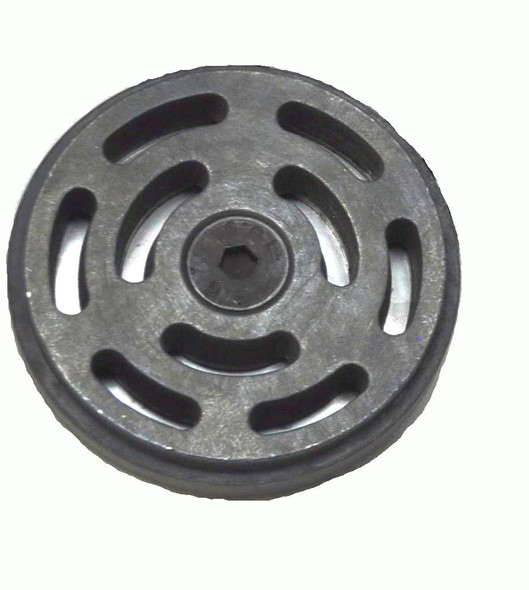 Air Compressor Sales Kellogg Intake Valve Assembly, Low-Pressure (LP) #022D39, metallic component with multiple elongated vents and a central bolt.
