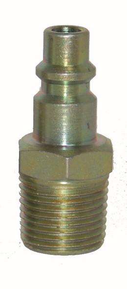 Industrial Male Plug, 1/4" Body x 3/8" NPT #018D92