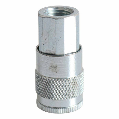 1/4" Body x 1/4" FPT Automotive Steel Coupler #018C32