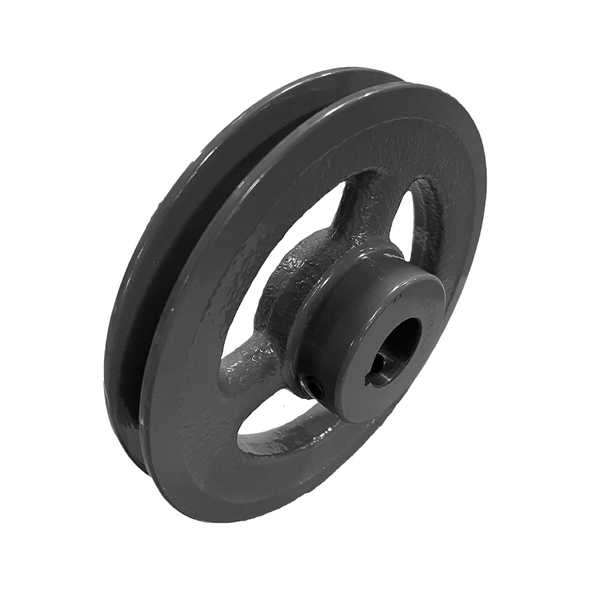 5.95" OD x 7/8" Bore Single-Groove Pulley, A/4L Type #018A6A