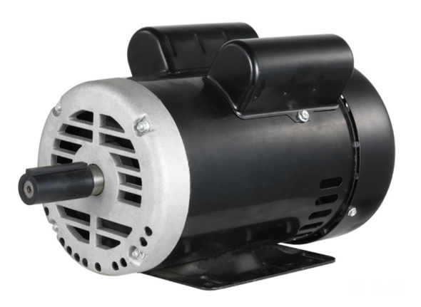 5 HP Electric Motor, 208/230 Volts, Single-Phase, 3,600 RPM #1166E2