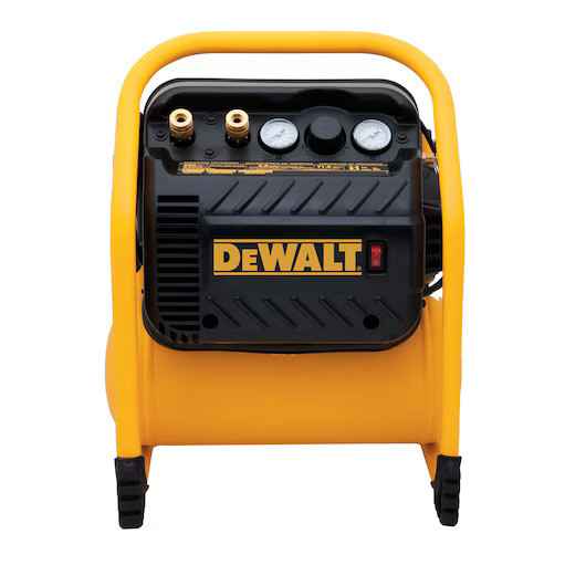 New DeWalt 2.5-Gallon, 1.1 HP, 200 PSI, Quiet, Oil-Free, Portable Hot Dog Air Compressor #1166EC