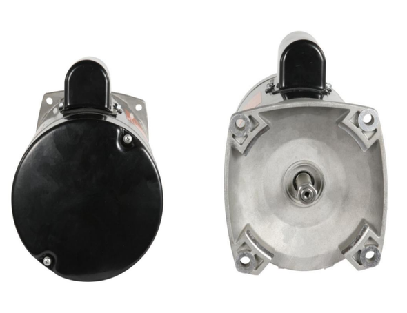 1 HP Square Flanged Pool Pump Electric Motor, 115/230 Volts, Single-Phase, 3,450 RPM, 48Y Frame #116725