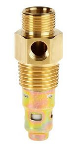 Check Valve 1/2" Compression x 3/8" MPT, CTD1238 #11675C