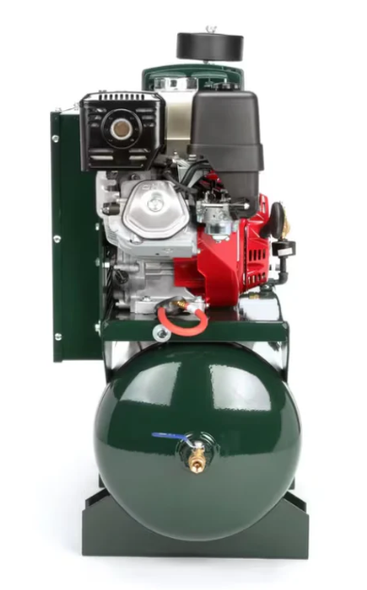 New Rolair Two-Stage 13 HP 30-Gallon Service Vehicle Gas Air Compressor, 23.0 CFM @ 175 PSI #116765