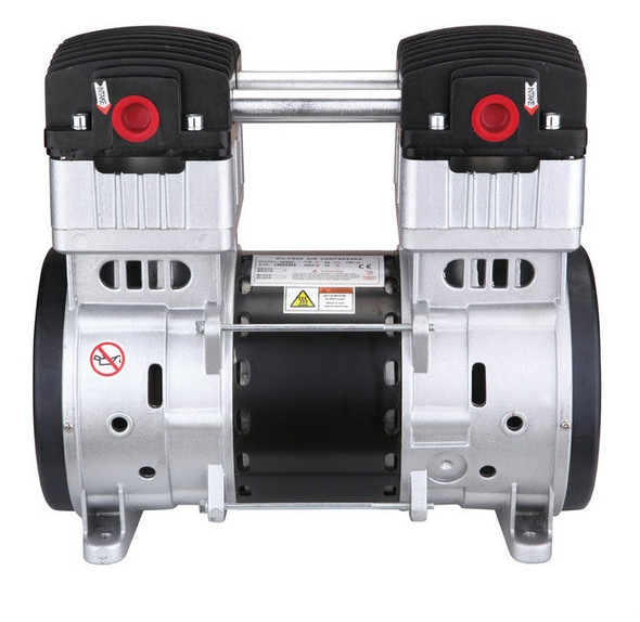 Air Compressor Pump Replacement, Complete Assembly, 220V, Ultra Quiet, Oil-Free, 2 HP #01A604