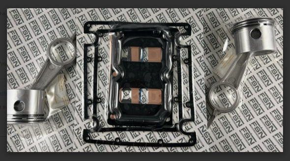 Piston/Connecting Rod & Gasket Kit, B3800-B3801 #048D6C