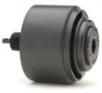 Conrader Smart Start Air Filter Assembly, AIC28, 3/8" MPT, cylindrical black air filter with mounting port.