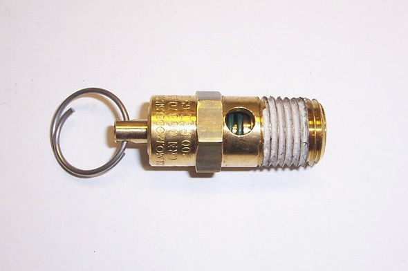 Safety Relief Valve, 1/4" MPT, 200 PSI #11632D