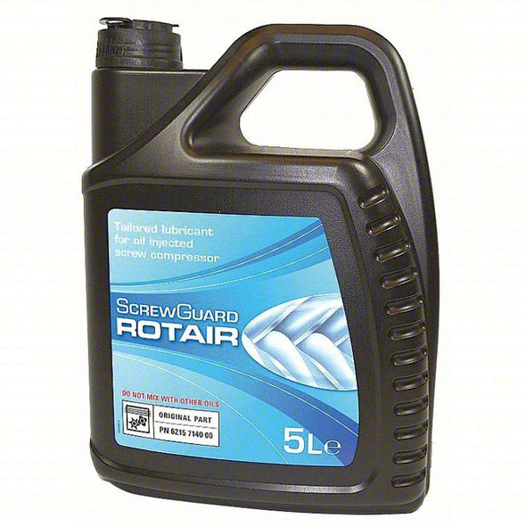 ROTAIR SCREWGUARD Air Compressor Oil, 1.32 Gallons (5 Liters) #04A3C0