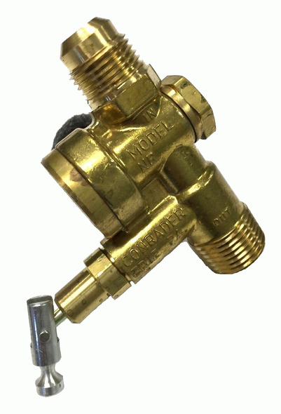 Pilot / Unloader Valve with Muffler, Flare Inlet, 120 / 150 PSI #1162FD