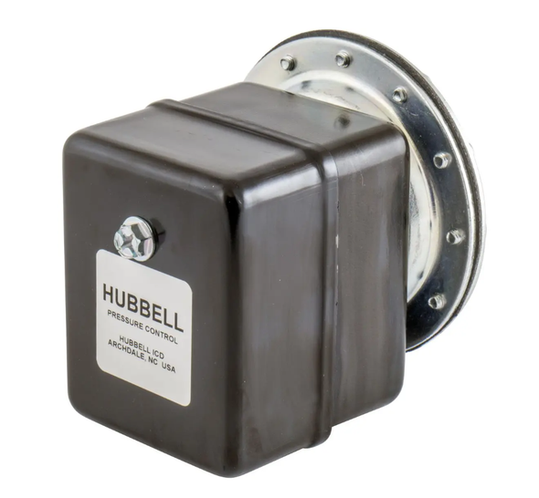 Hubbell Heavy Duty Pressure Switch, 1-Port, 100/125 PSI #048A99