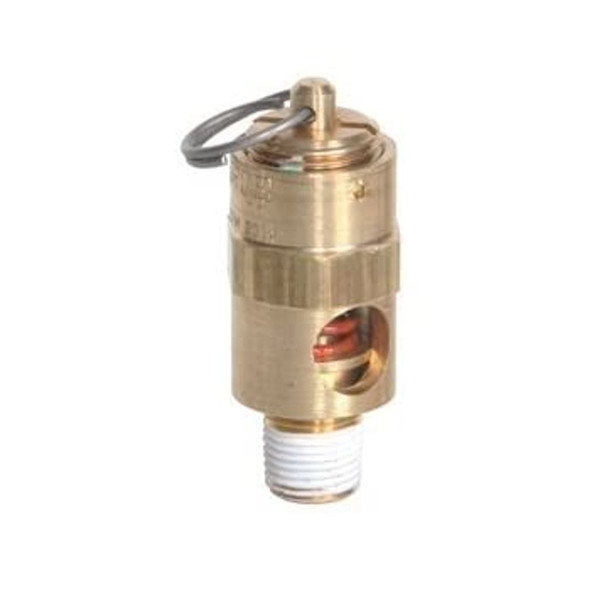 Safety Valve for Sprinkler System Air Compressor 1/4" 65 psi ASME #057EDD