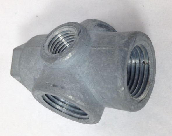 Block, Manifold, Zinc, 6 Hole, Tapped, Mc-6 #05779F