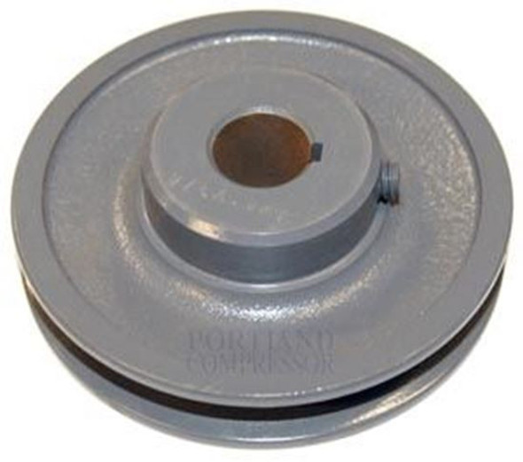 4" OD x 3/4" Bore Single-Groove Pulley #0576A9