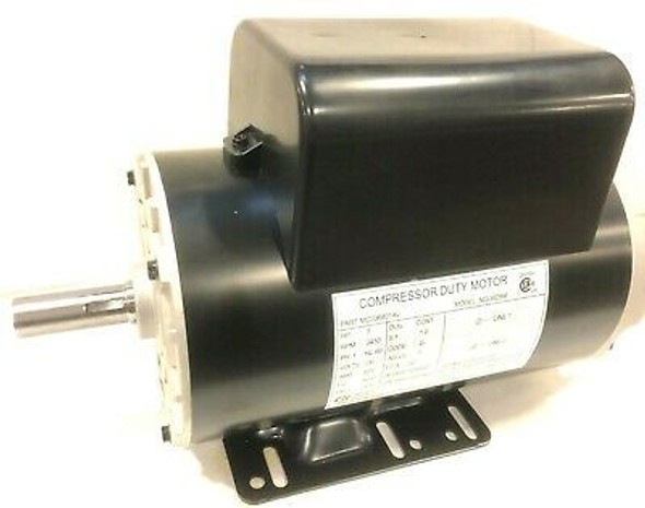 Air Compressor Electric Motor Replacement, 5 HP, 208/230V, RGB, Single-Phase #01A9A2