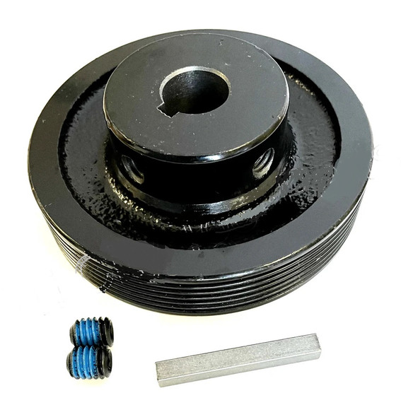 Pulley, 3.5" OD, Poly-Vee #05AEC5